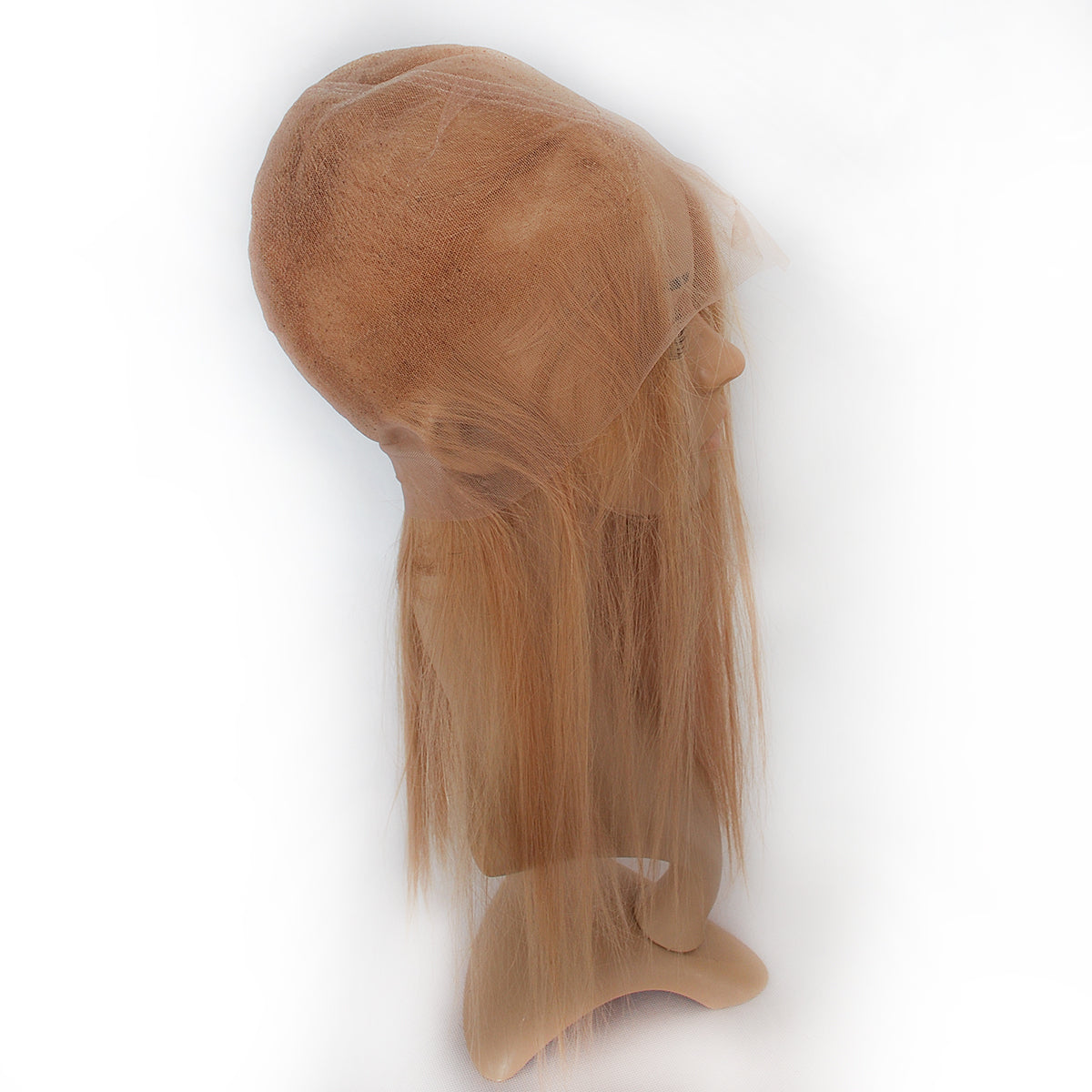 #28 Blonde Color Straight Full Lace Human Hair Wig For Women Remy Hair Suncolor Hair