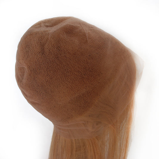 #28 Blonde Color Straight Full Lace Human Hair Wig For Women Remy Hair Suncolor Hair