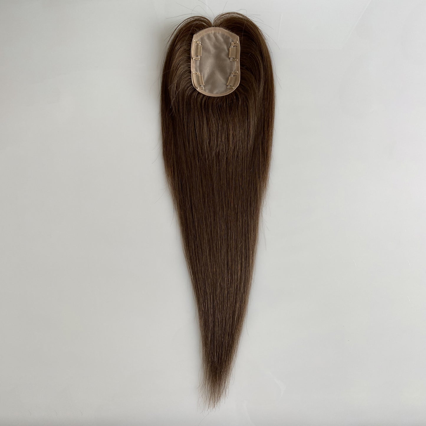 5x3 silk base topper colorful women topper wig human hair straight wig black brown blonde topper highlight color wig