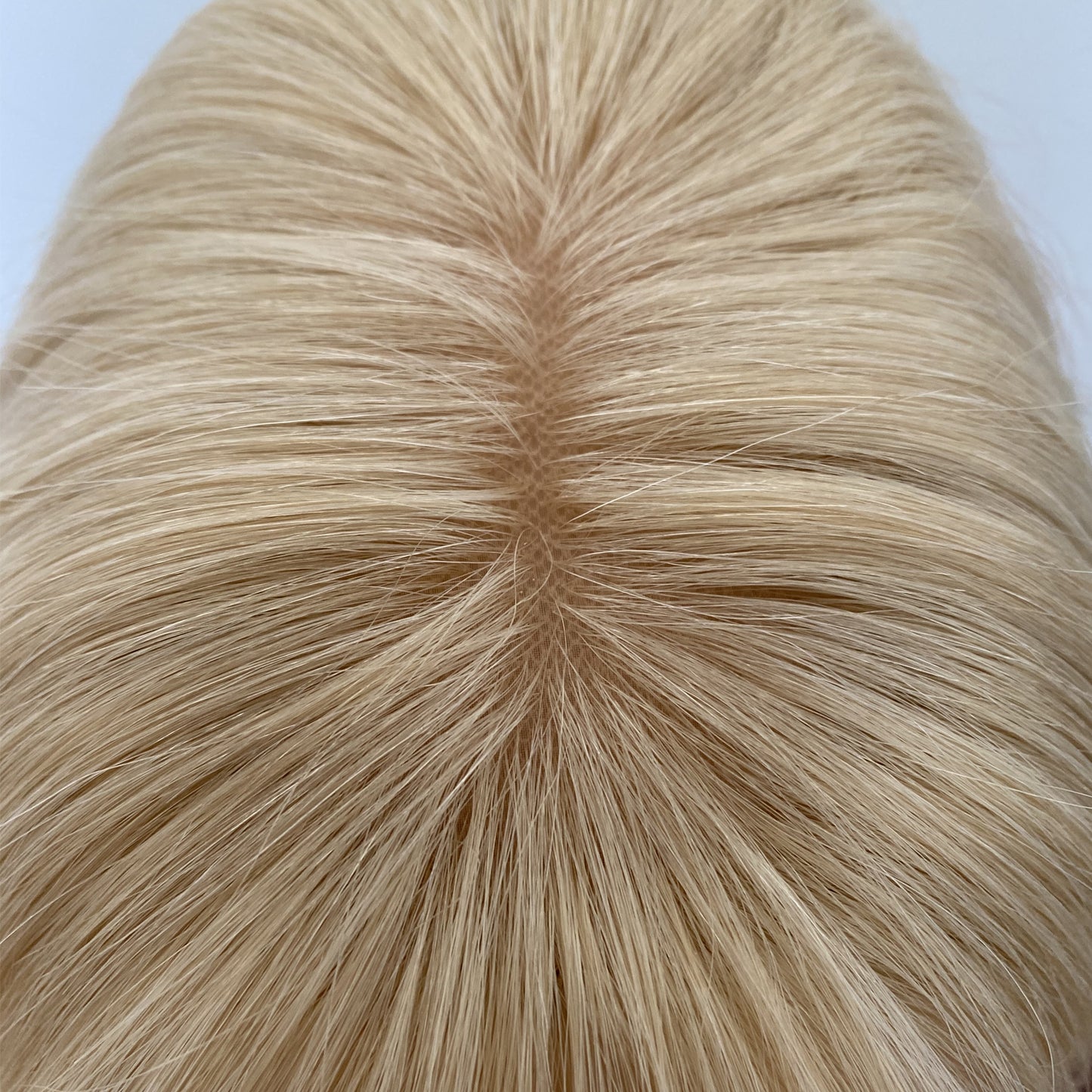 5x3 silk base topper colorful women topper wig human hair straight wig black brown blonde topper highlight color wig