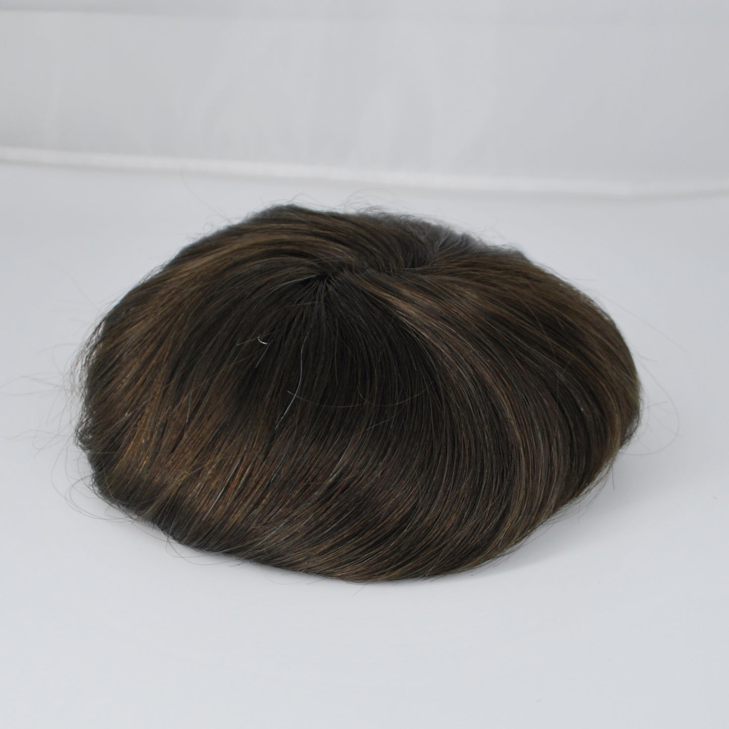Clearance #2 Men Toupee French Lace With PU Around 8x6 Lace Front Hair Pieces For Men Wig