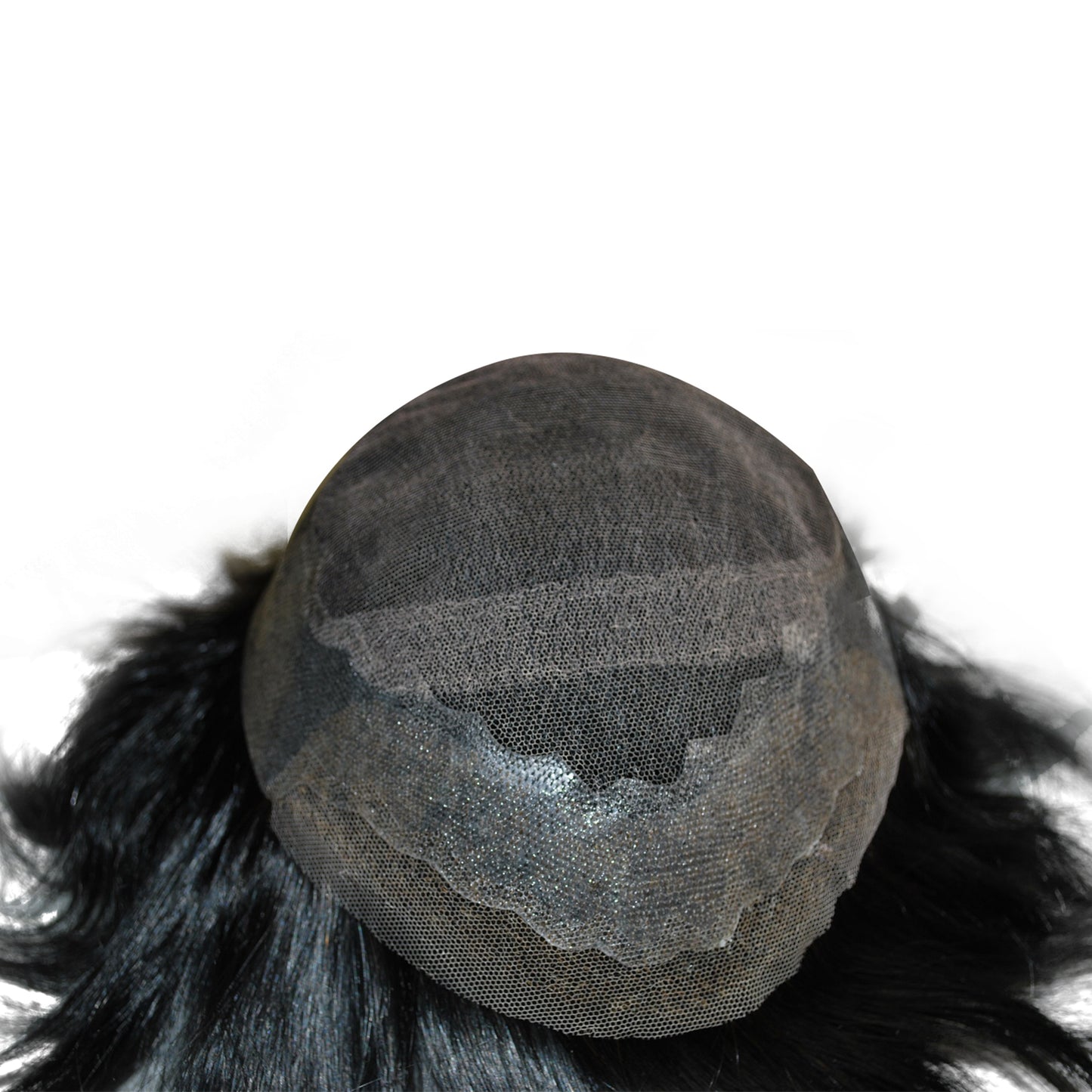 #1 jet black men toupee mixed grey color hair 10%-50% grey mixed men hair system hair replacement
