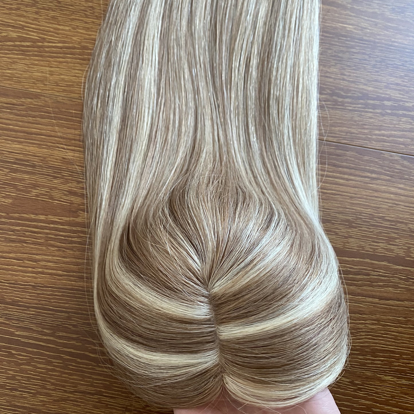 silk base topper with weft back colorful women topper wig human hair straight wig