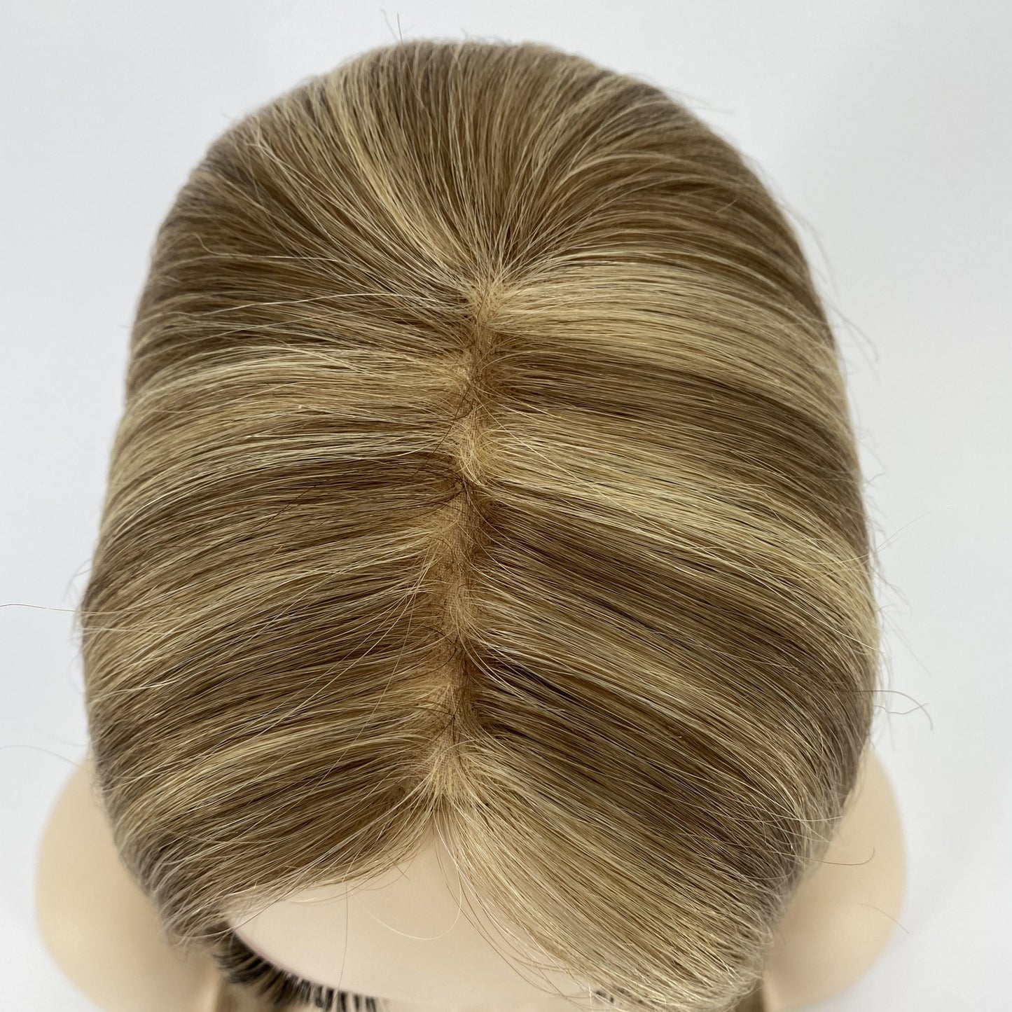 5x6 Mono topper wig for women straight human hair topper virgin hair loss