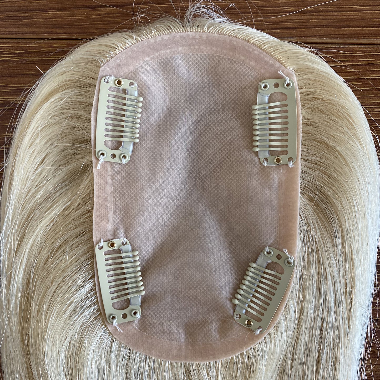 5x3 silk base topper colorful women topper wig human hair straight wig black brown blonde topper highlight color wig