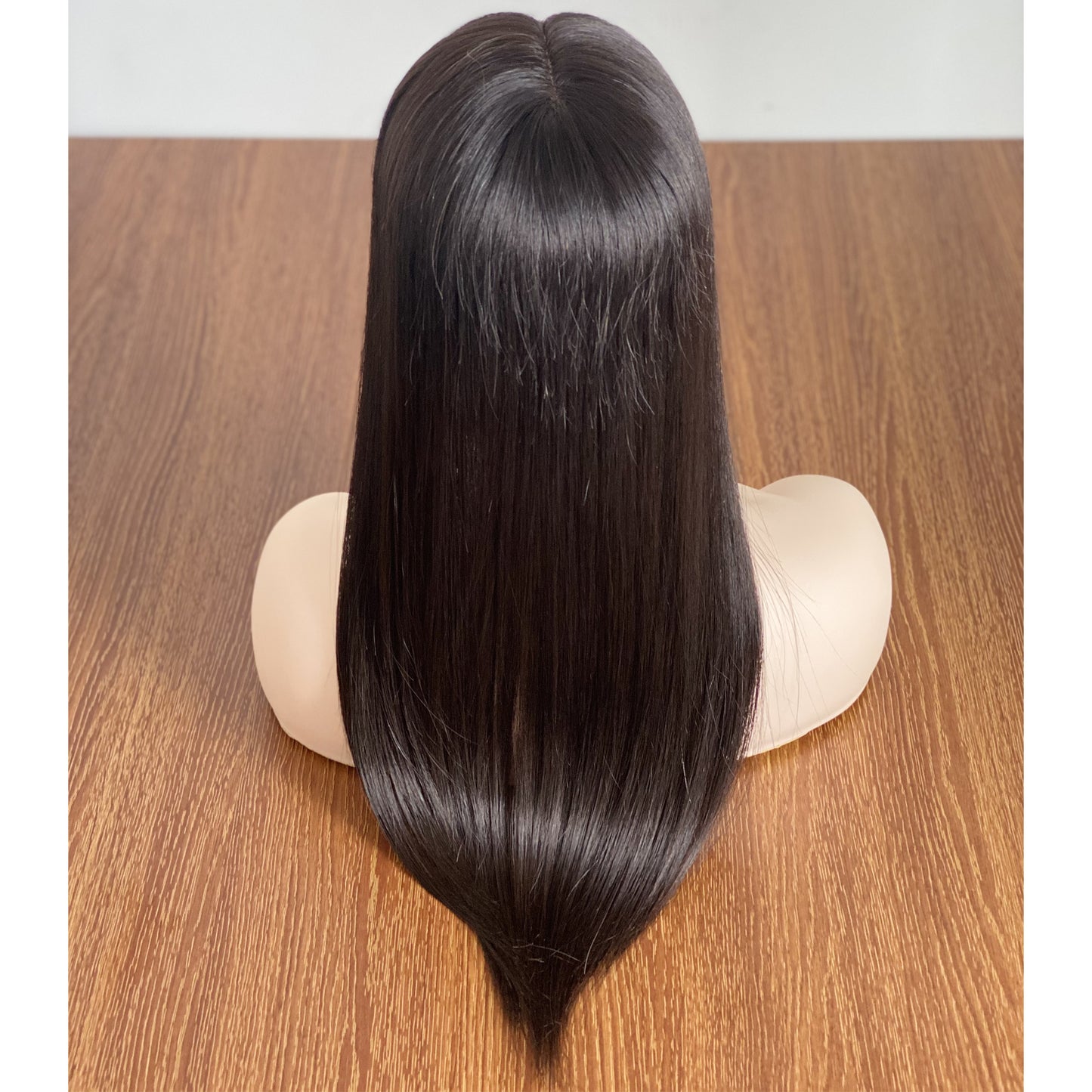 5x6 Mono topper wig for women straight human hair topper virgin hair loss