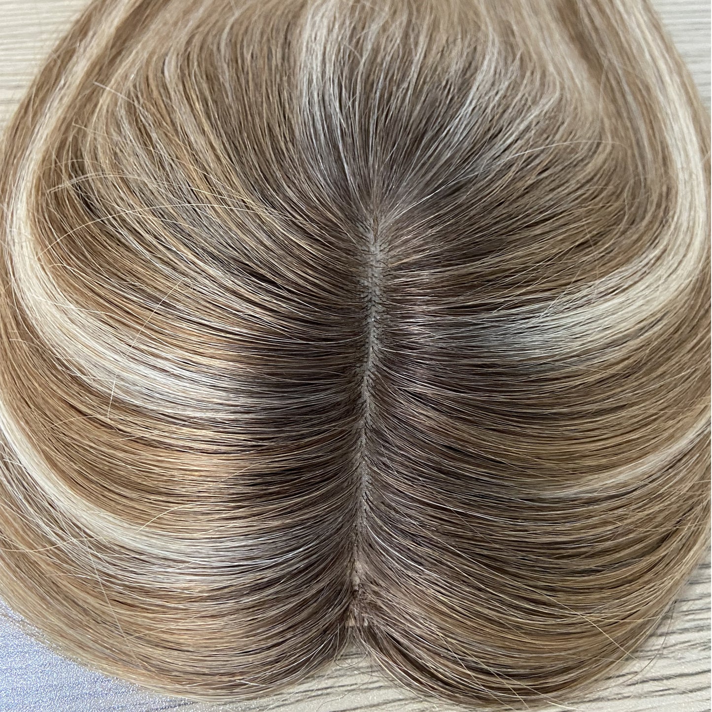6x7 silk base 100% human hair topper wig for women straight hair topper