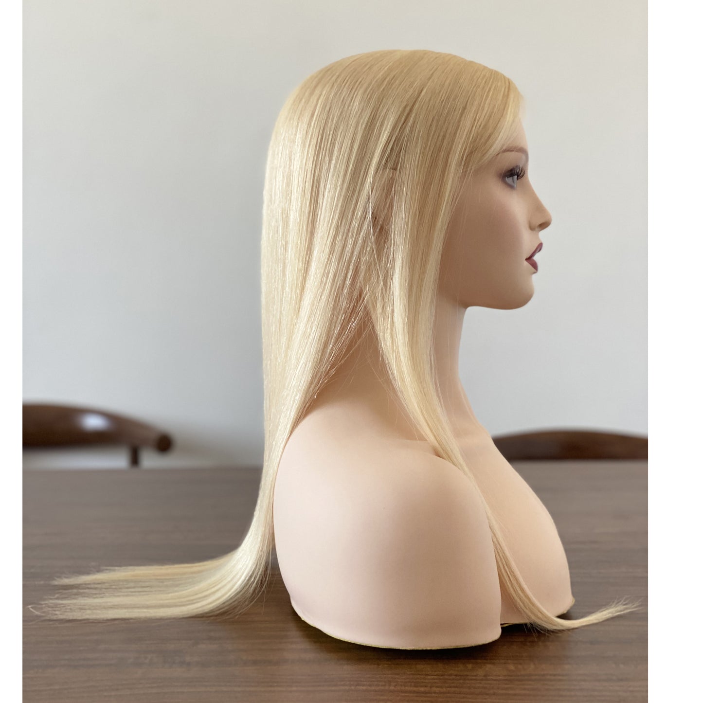 silk base topper with weft back colorful women topper wig human hair straight wig