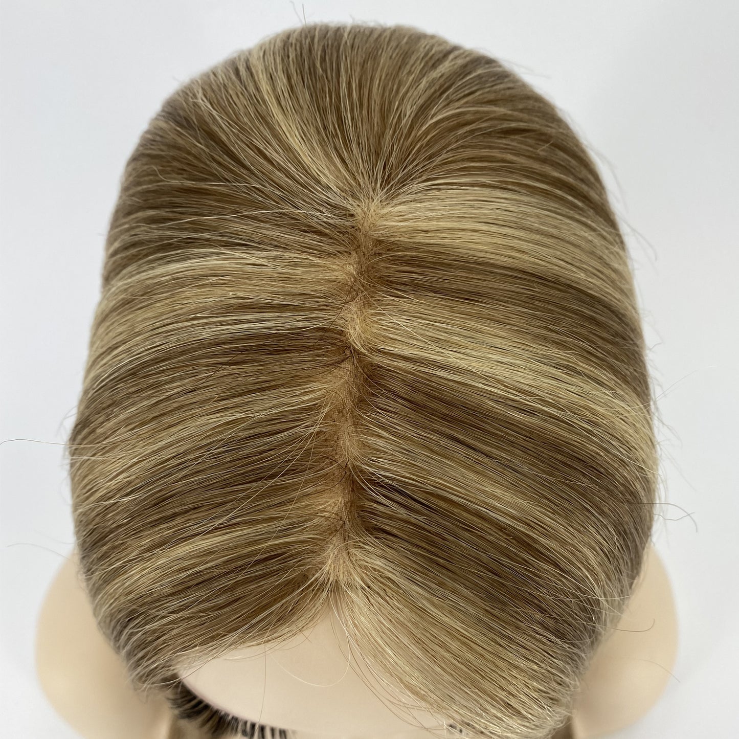 5x6 Mono topper wig for women straight human hair topper virgin hair loss