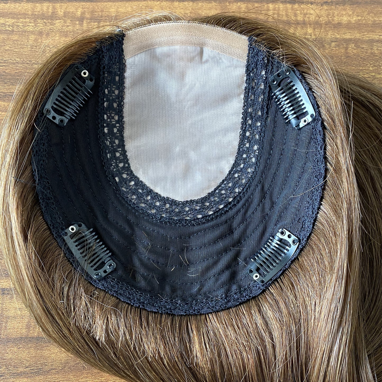 silk base topper with weft back colorful women topper wig human hair straight wig