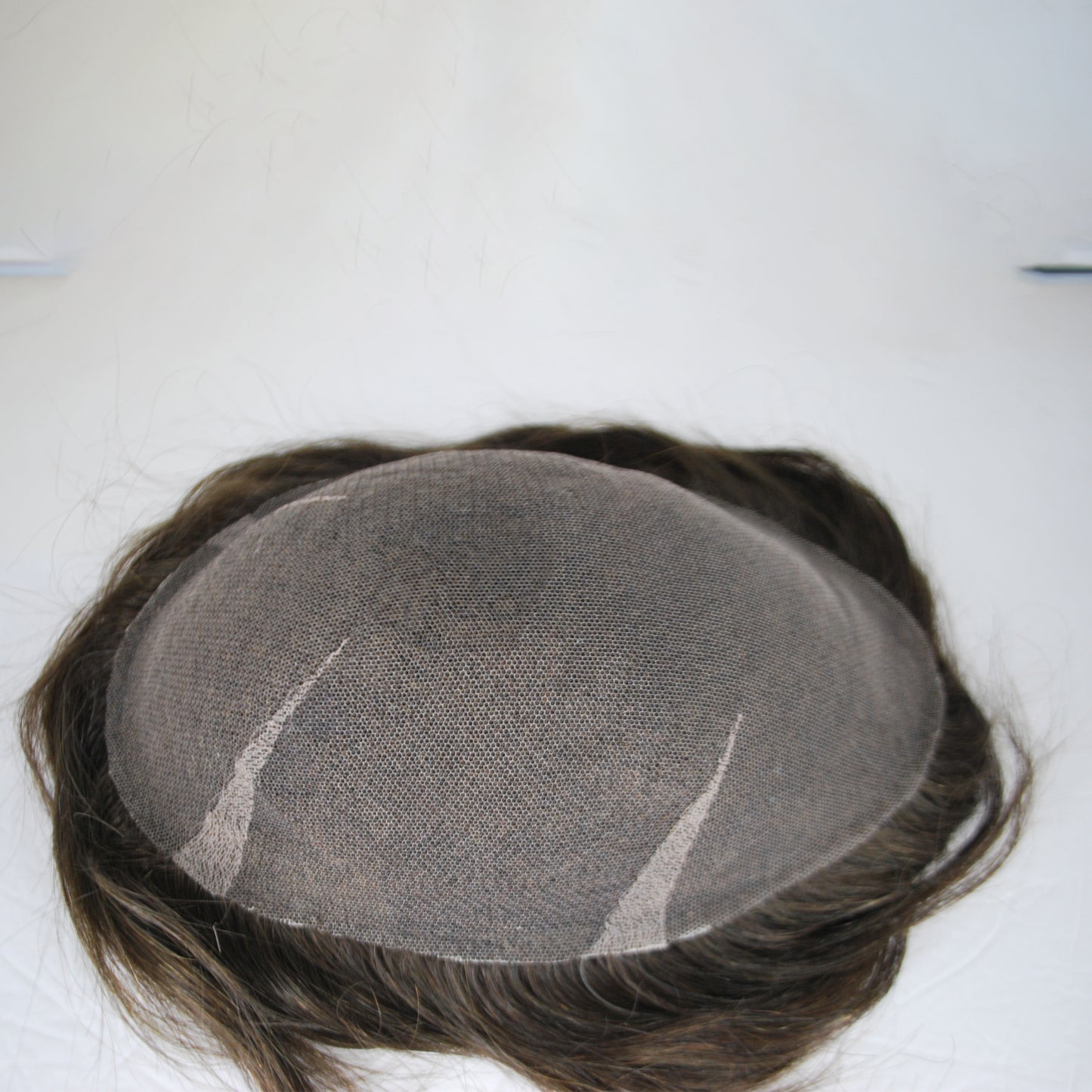 Clearance #3 Ash Brown hair system for men all French lace 10x7.5" hair system for men