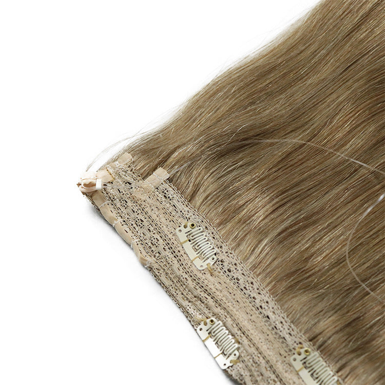 Straight Fish Line Human Hair Extension Invisible Hair For Women