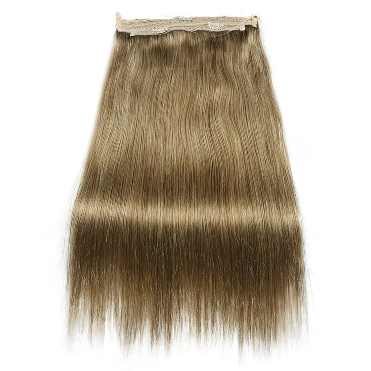 Straight Fish Line Human Hair Extension Invisible Hair For Women