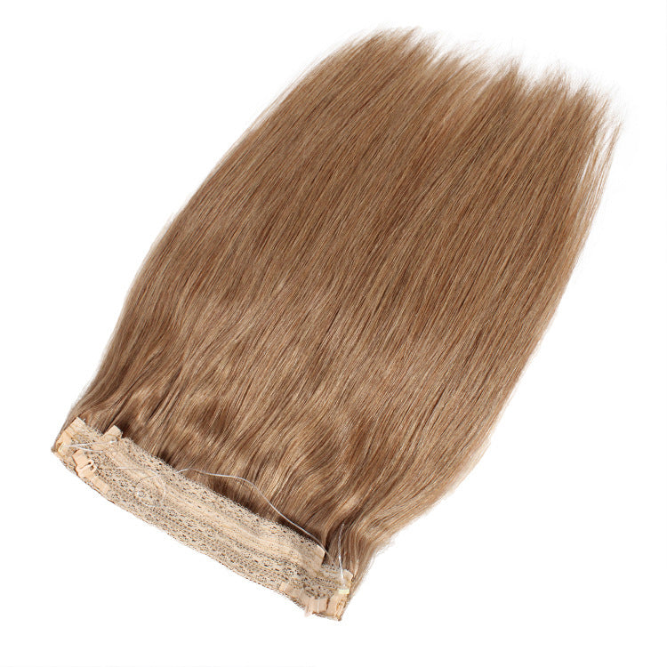 Straight Fish Line Human Hair Extension Invisible Hair For Women