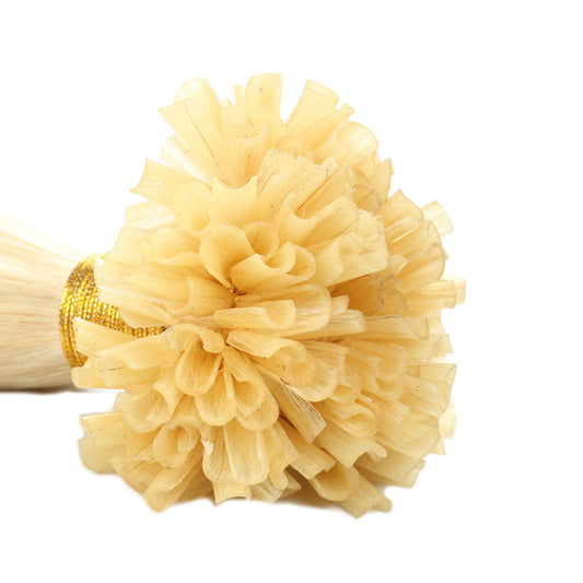 Super Double Drawn Virgin Remy Blonde Human Hair Extensions Body wave U Tip Hair Extensions