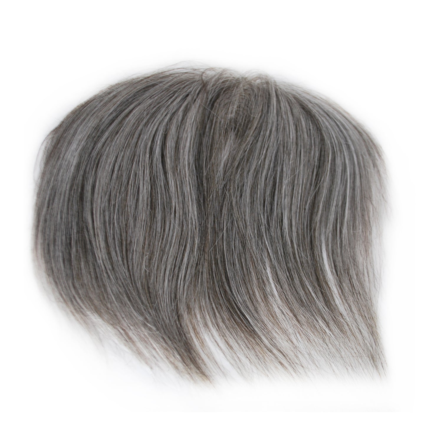 Men's front hairline toupee thin PU base hairline replacement toupee for men