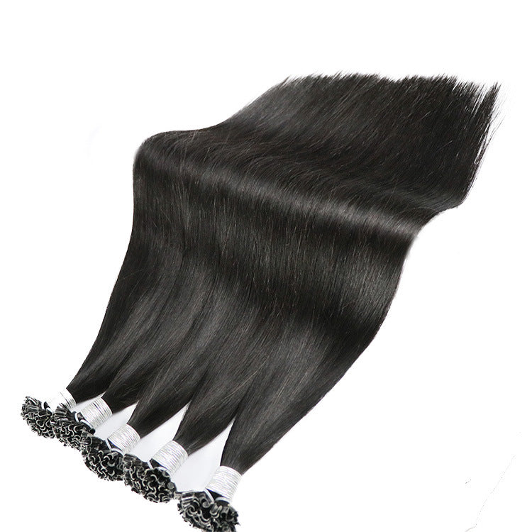 Straight Keratin Human Fusion Hair Nail U Tip Machine Made Remy Human Hair Extensions 1g/ps Muti-Color