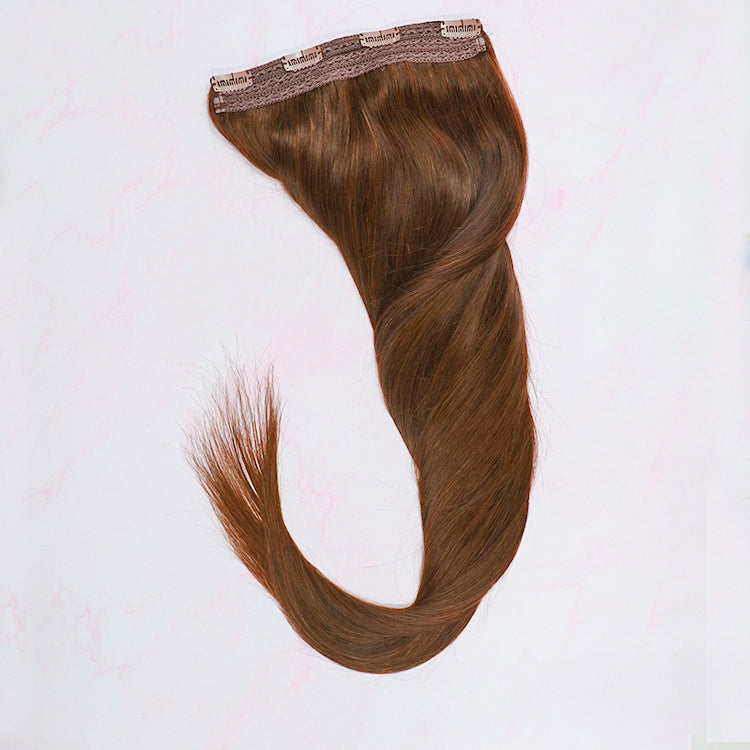 Straight Fish Line Human Hair Extension Invisible Hair For Women