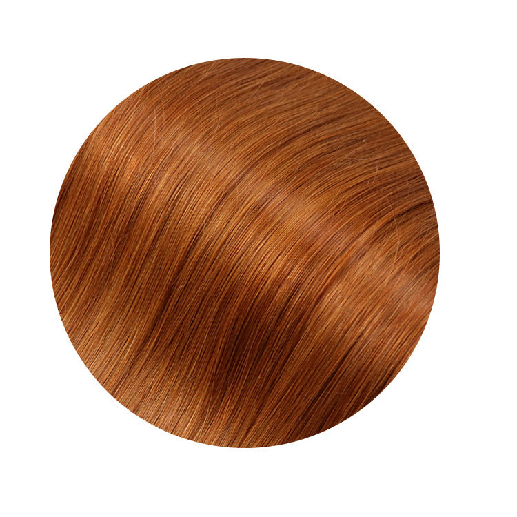 Tape In Human Hair Extensions 2.5g/pc #33 Silk Straight Hair Double Sides Seamless Invisible Adhesive Skin Weft