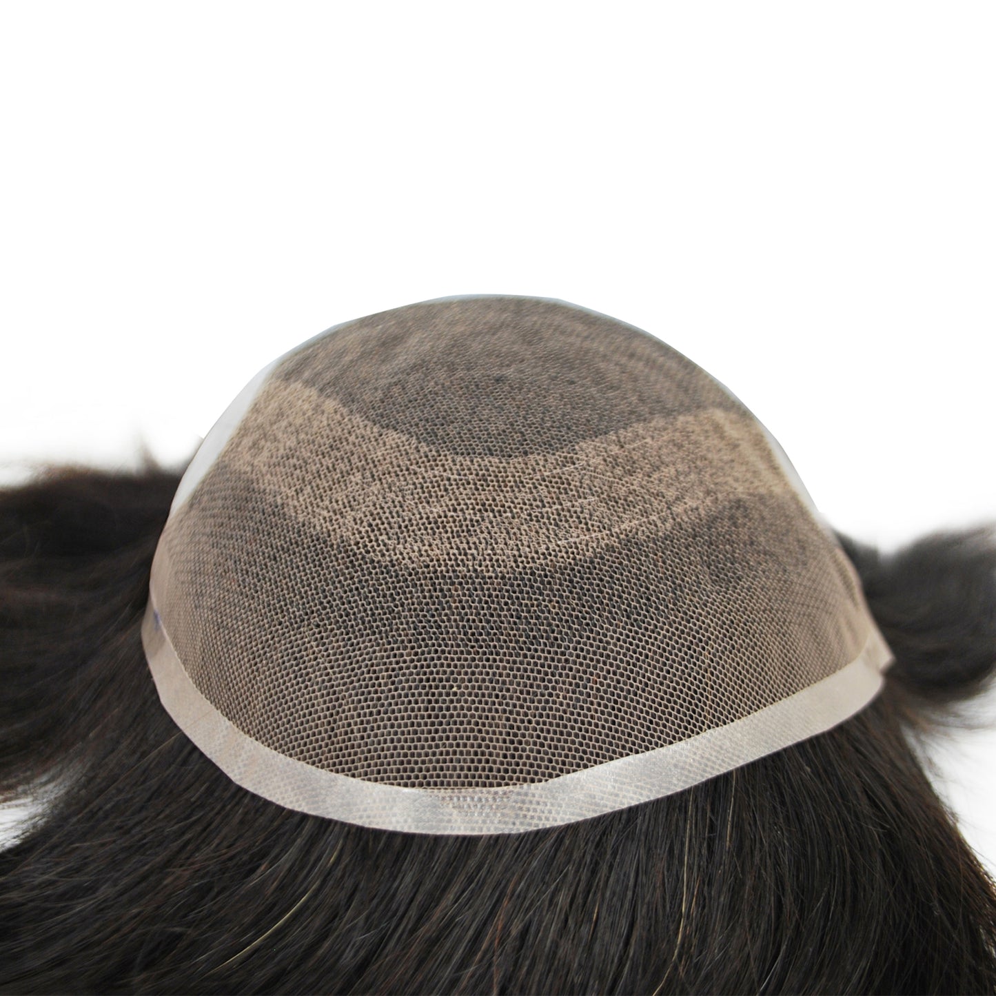 Natural Color Toupee For Man Human Hair Patch French lace with PU Back And Sides Men Wig Hair Unit