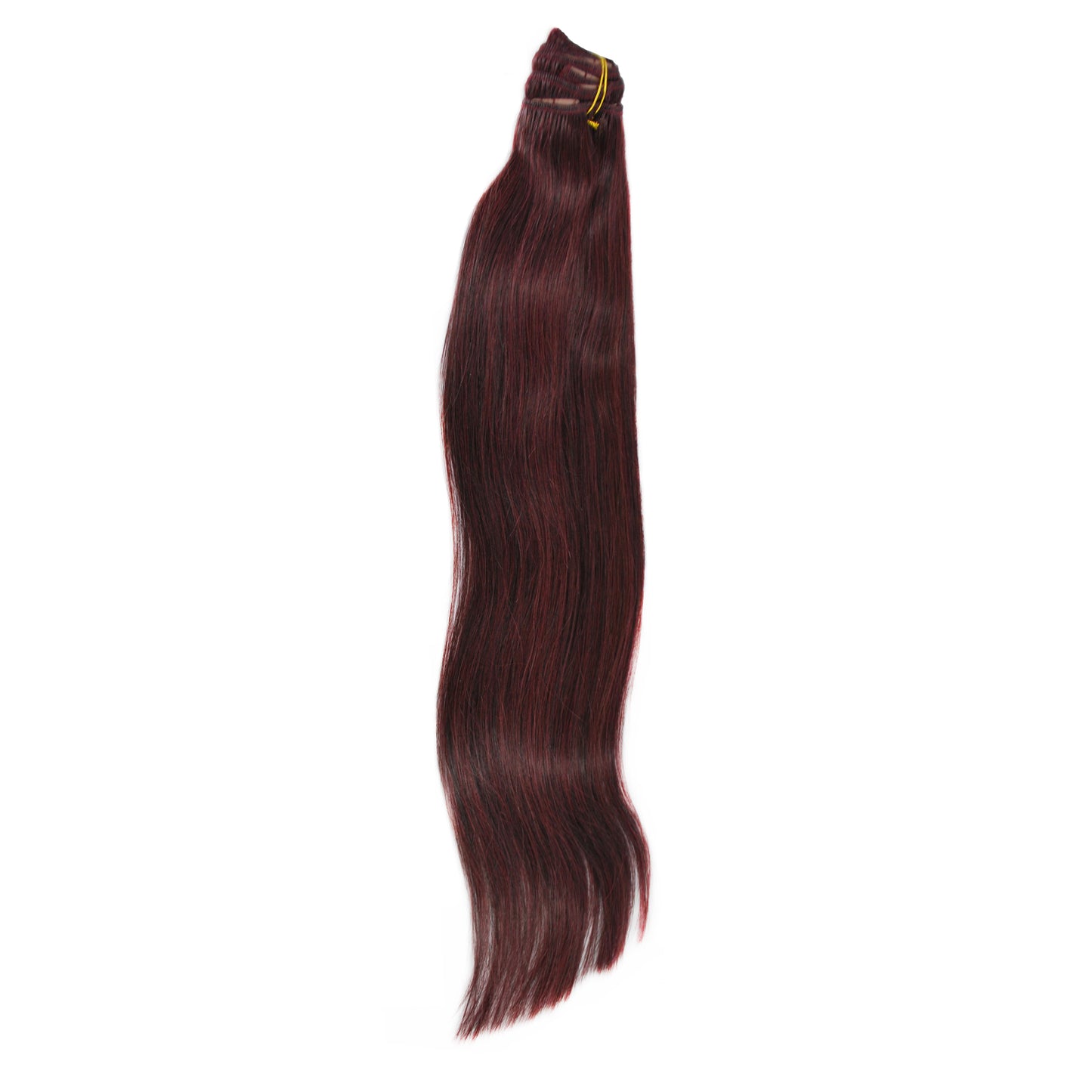 Straight Clip In Human Hair Extensions Brazilian Remy Hair 7Pcs/Sets