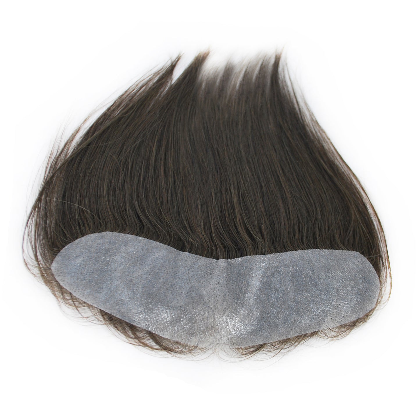 Men's front hairline toupee thin PU base hairline replacement toupee for men