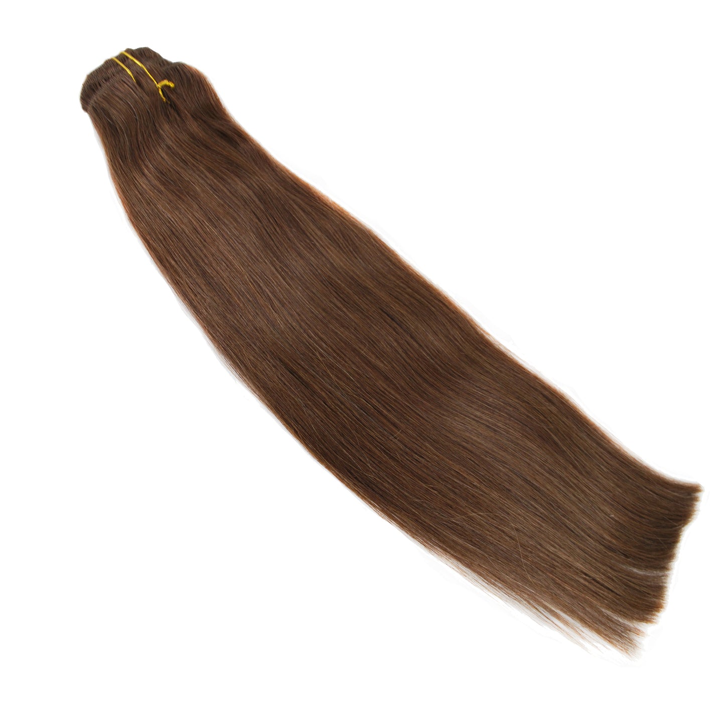 Straight Clip In Human Hair Extensions Brazilian Remy Hair 7Pcs/Sets