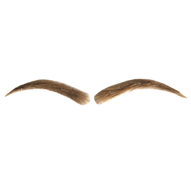 Wholesale Human Hair False Eyebrow Extensions Hand Made Lace Eyebrow Wig For Women C