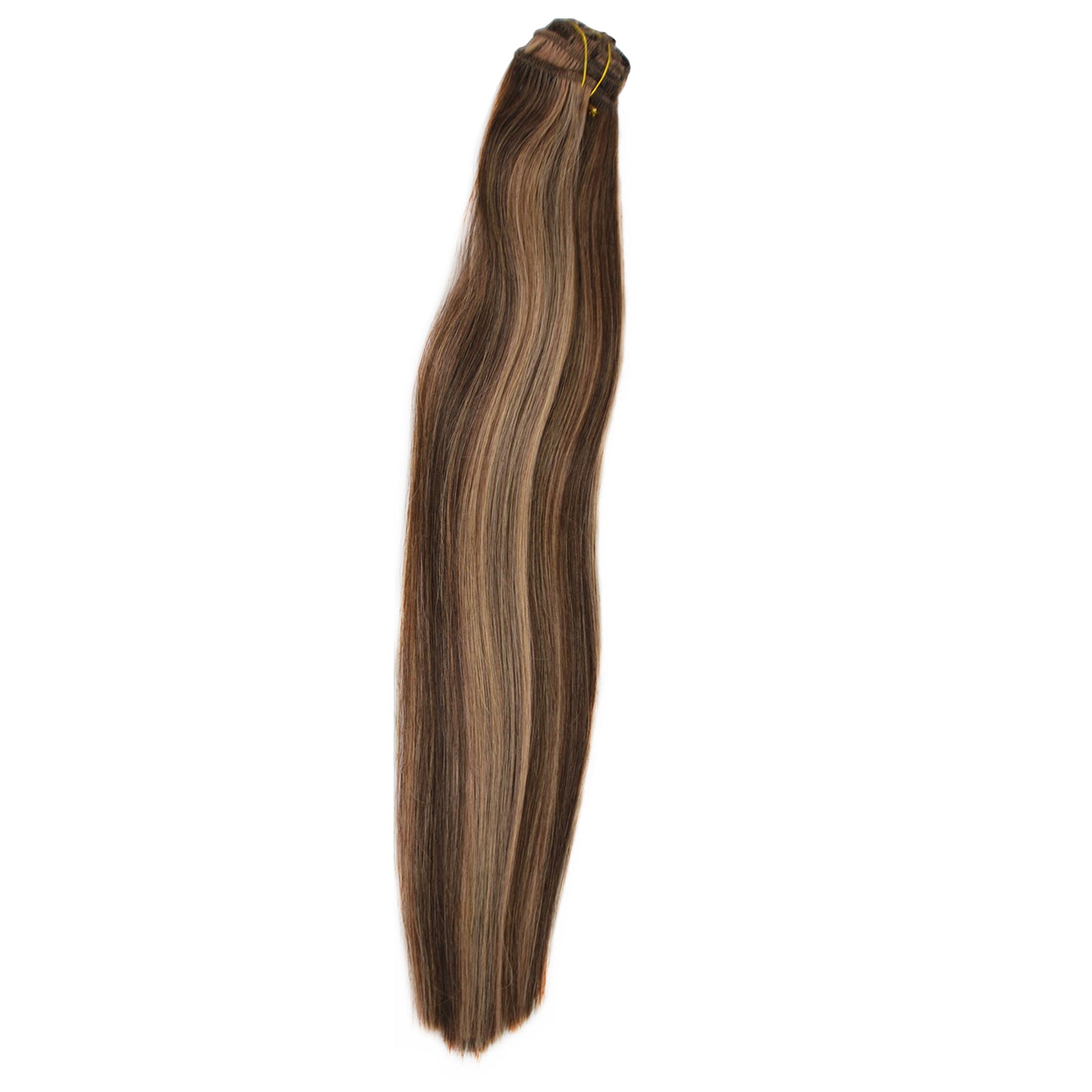 Clip in hair extensions straight 14-26 inch 100% human hair extension clip in hair 7 pc/ set