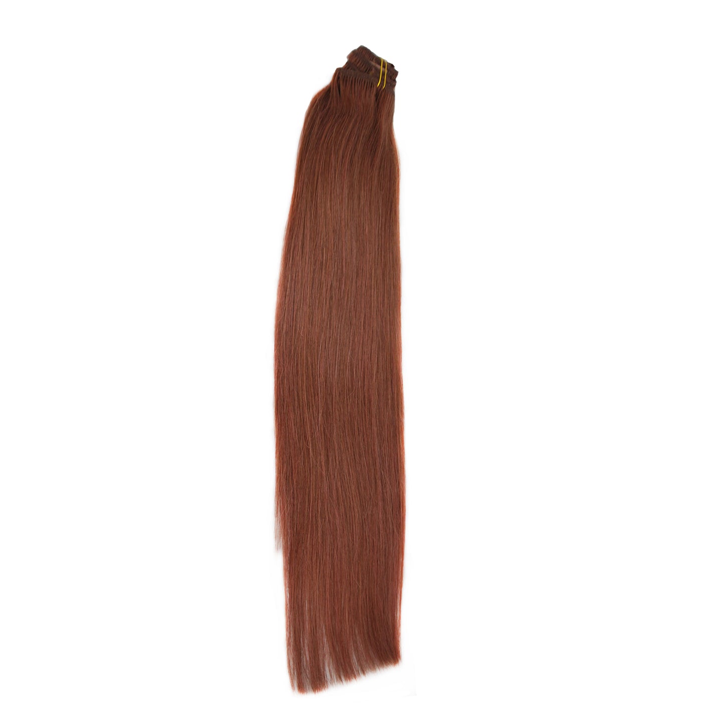 Straight Clip In Human Hair Extensions Brazilian Remy Hair 7Pcs/Sets