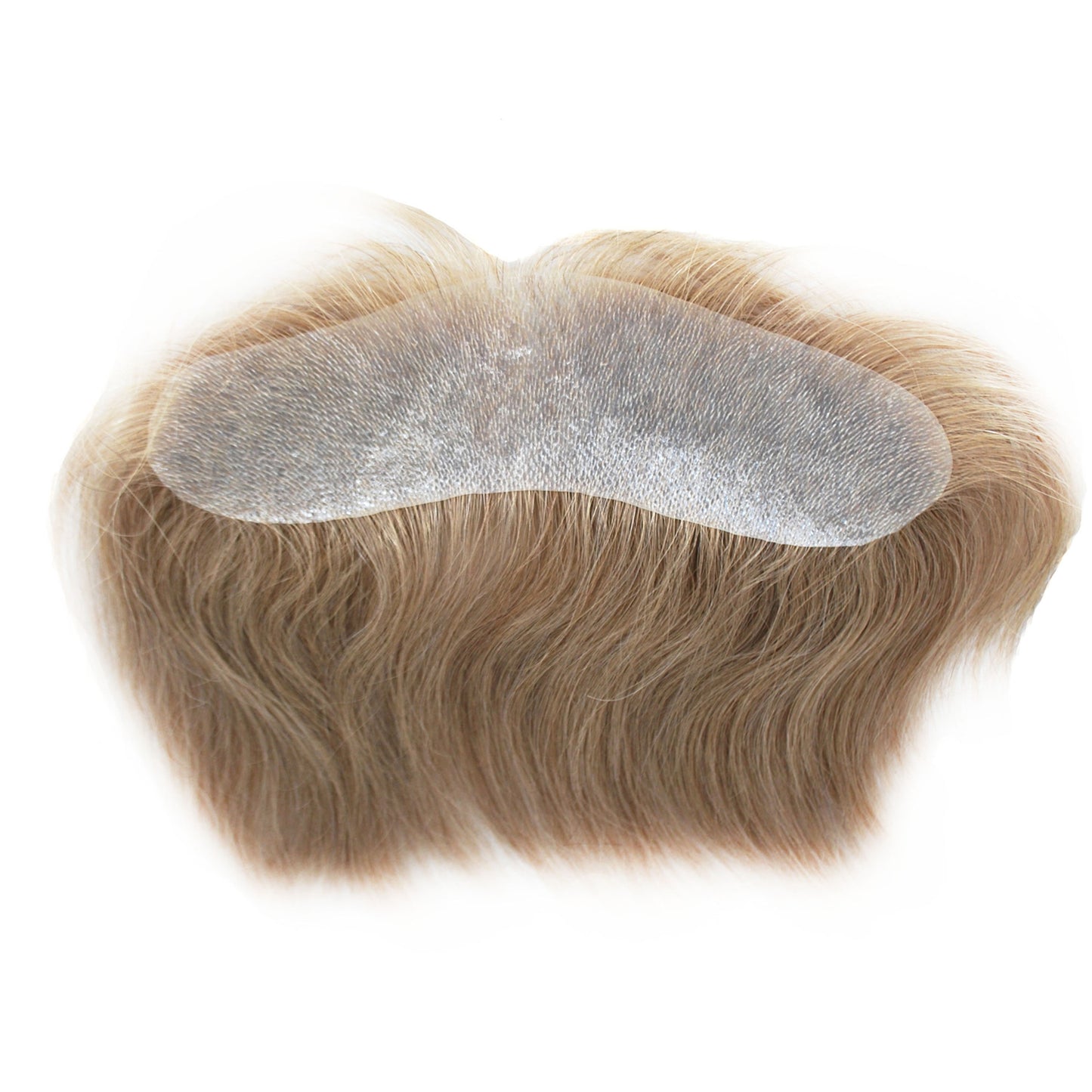 Men's front hairline toupee thin PU base hairline replacement toupee for men
