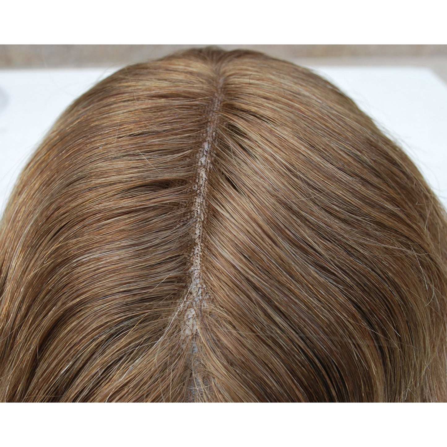 Men toupee wig human hair system for men French lace with PU around