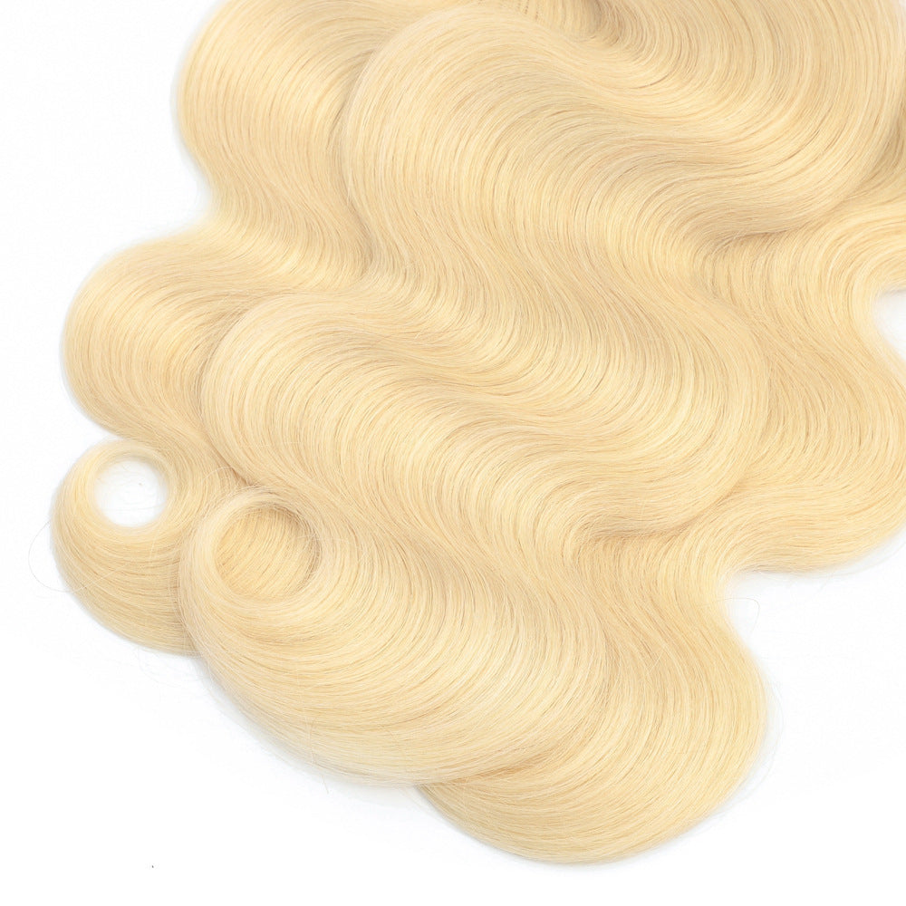 Super Double Drawn Virgin Remy Blonde Human Hair Extensions Body wave U Tip Hair Extensions