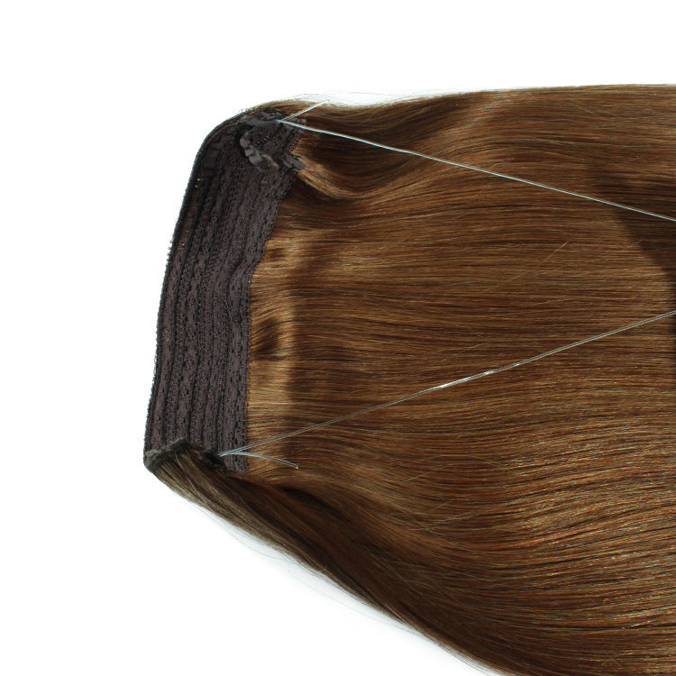 Straight Fish Line Human Hair Extension Invisible Hair For Women