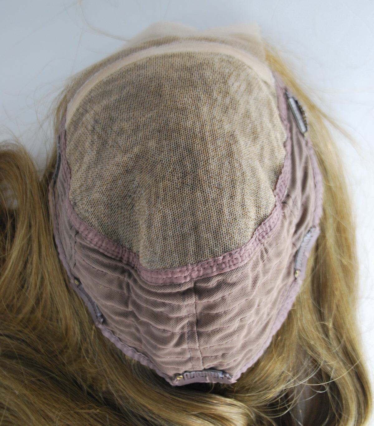 straight human hair topper for women silk top with machine lace women topper wig suncolor hair