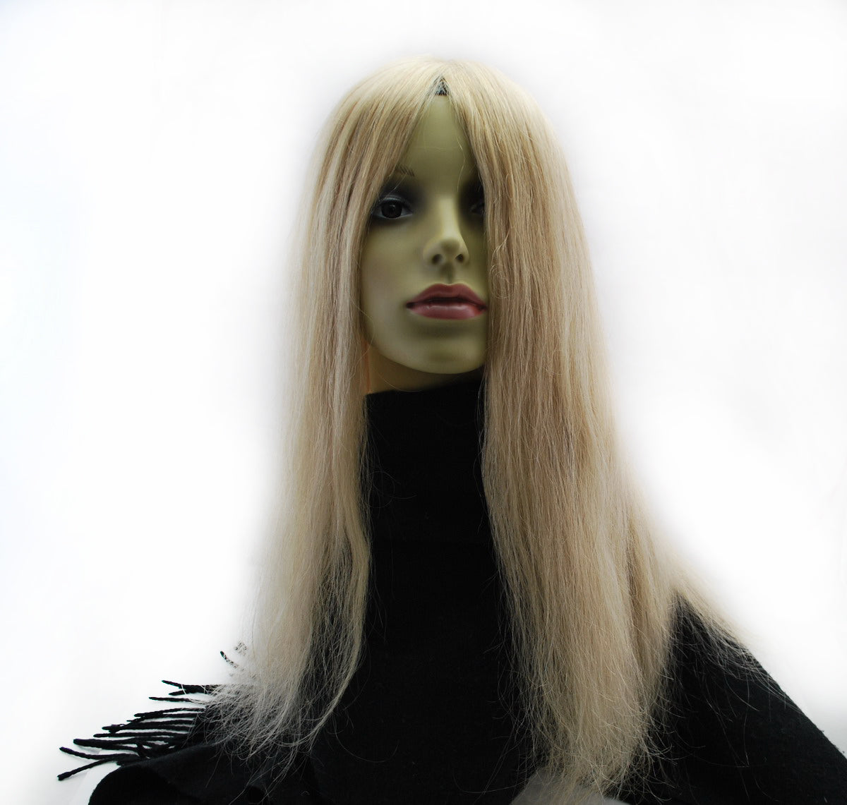 customized human hair topper for women 1/8" integration with ribbon and lace Suncolor Hair