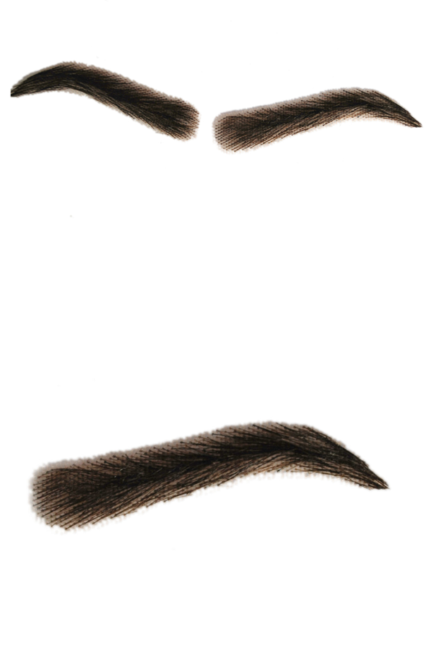 Lace Eyebrow Wig Hand Made False Eyebrows Human Hair Lace Eyebrow Extensions For Men F