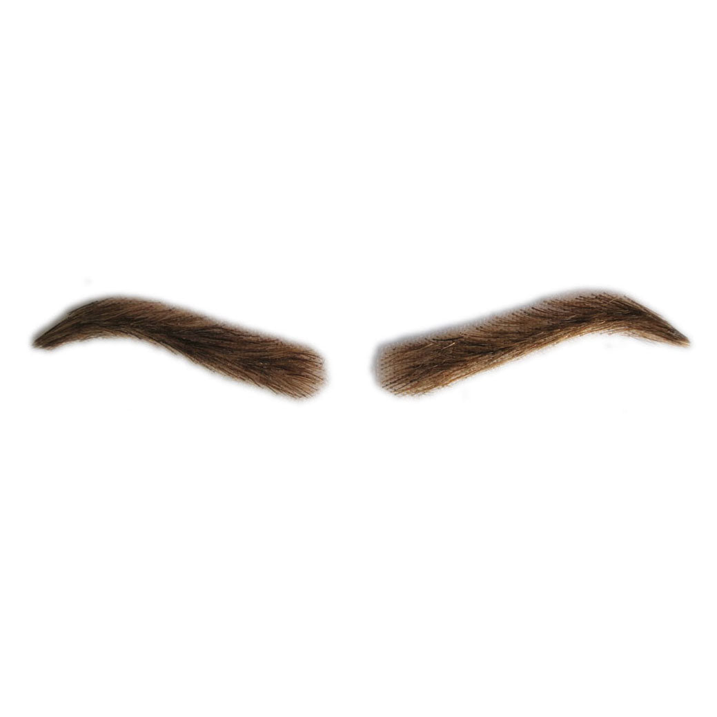 Lace Eyebrow Wig Hand Made False Eyebrows Human Hair Lace Eyebrow Extensions For Men F