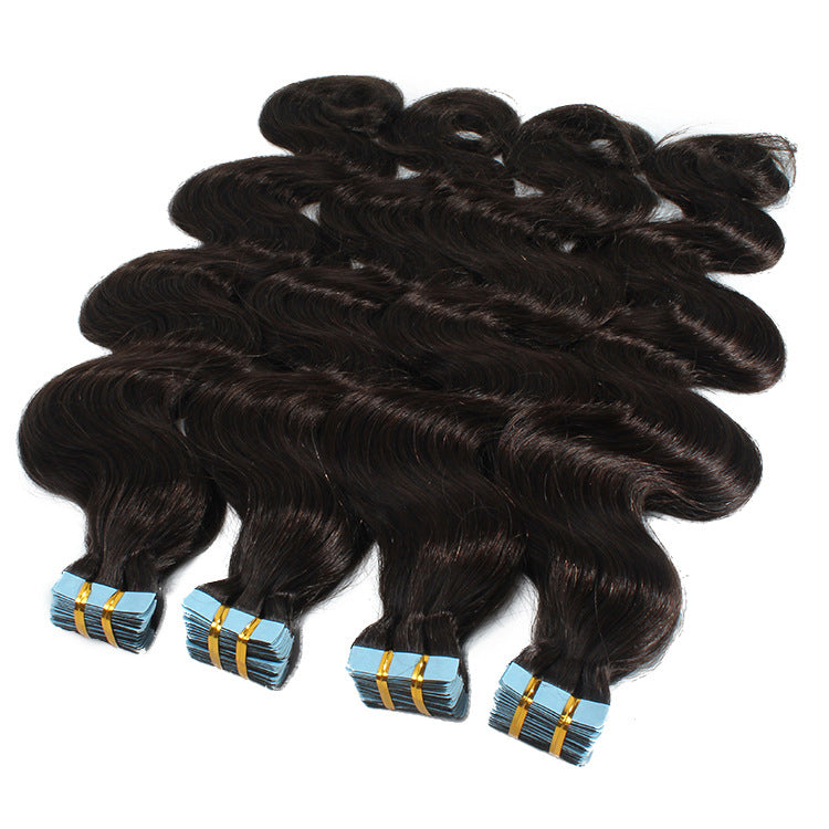 Body Wave Human Hair Tape In Extension Hair Style Double Drawn Strong Adhesive Tape Human Hair Extensions For Salon