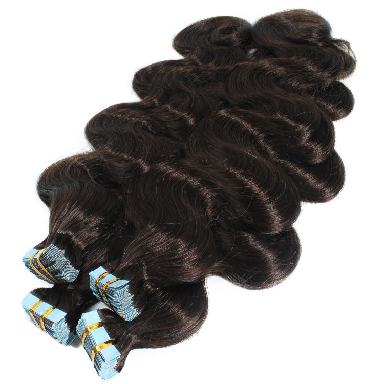 Body Wave Human Hair Tape In Extension Hair Style Double Drawn Strong Adhesive Tape Human Hair Extensions For Salon