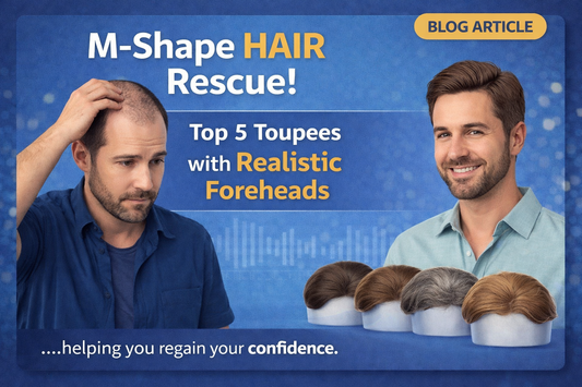 M-Shaped Hair Loss Rescue! Top 5 Toupees with Realistic Foreheads