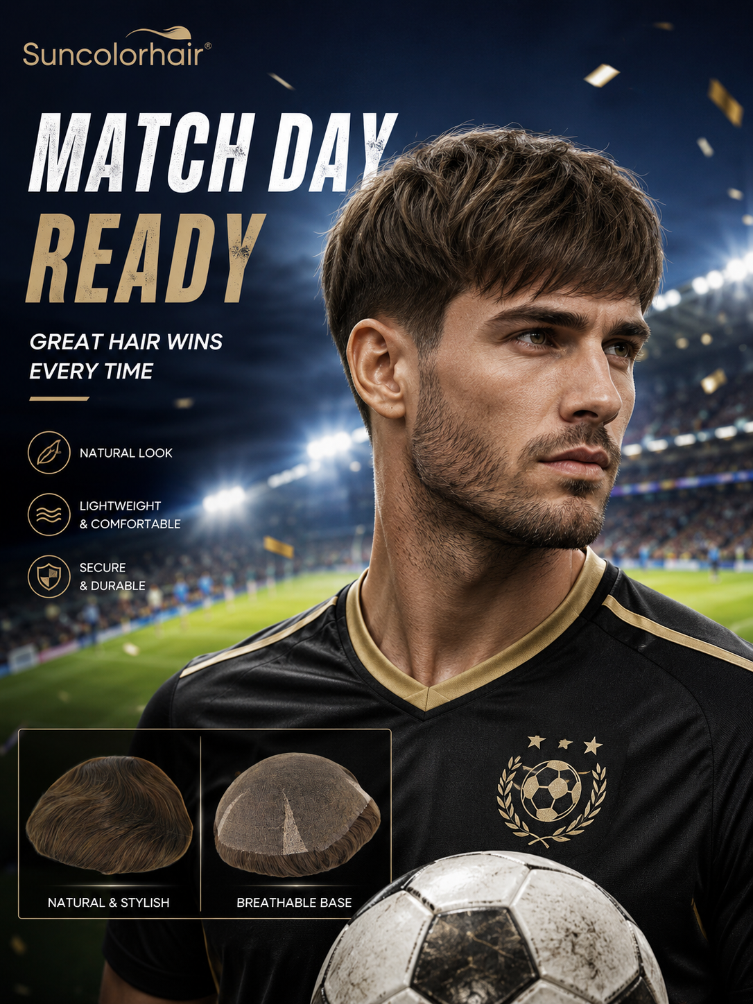 Affordable Comfortable Themed Wigs For World Cup Fan Gatherings