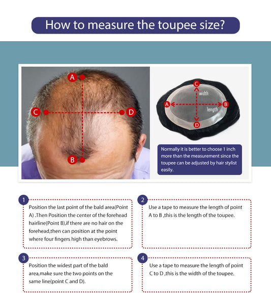 How to Measure a Wig Correctly: Head Circumference, Cap Size & Bangs Length – Step-by-Step Guide