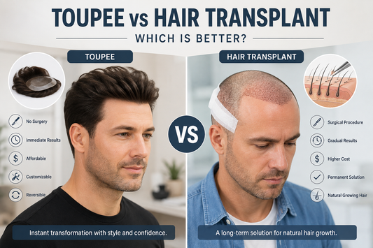 Toupee vs. Hair Transplant: Which Is Better?