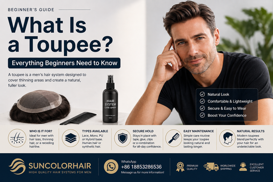 What Is a Toupee? Everything Beginners Need to Know