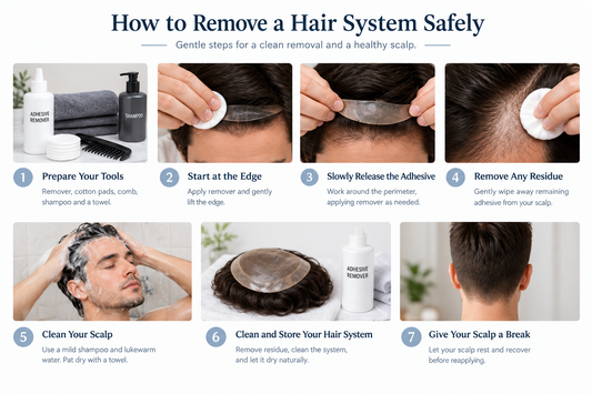 How to Remove a Hair System Safely