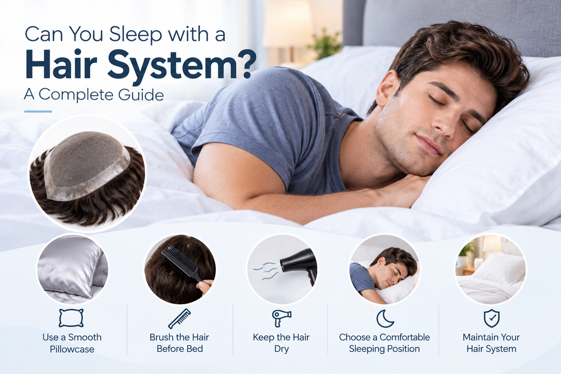 Can You Sleep with a Hair System? A Complete Guide