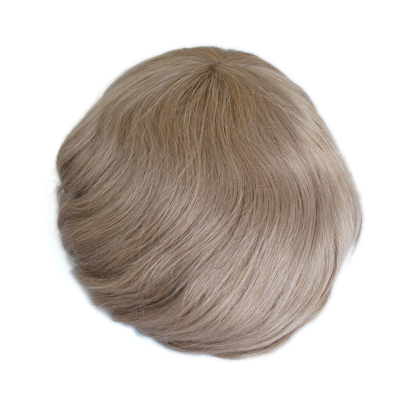 #17 Blonde Human Hair Toupee for Men Natural Human Hair