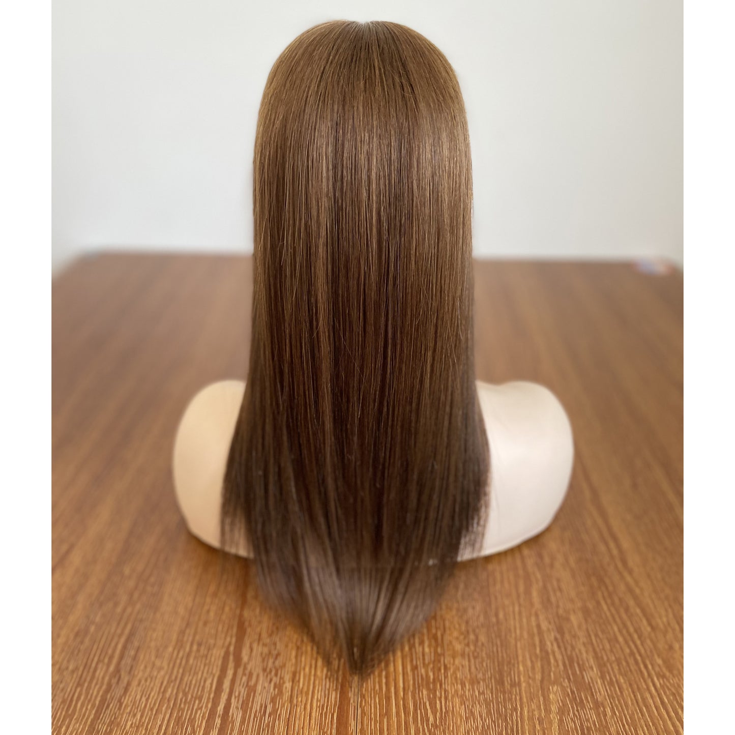 silk base topper with weft back colorful women topper wig human hair straight wig