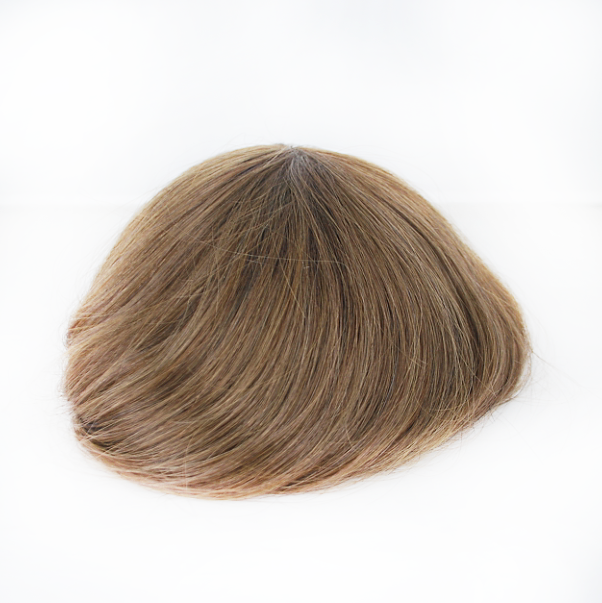 #7 Invisible Hairline Men’s Hair System  Natural Human Hair Toupee
